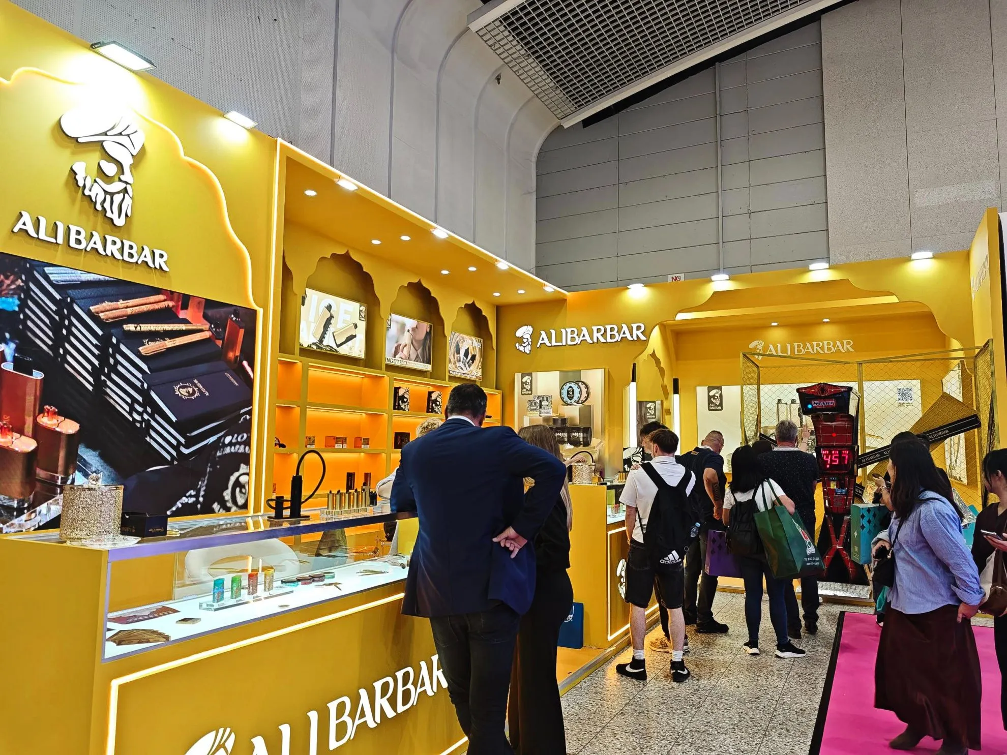 ALIBARBAR Engages Audiences with Interactive Game Experience at Dortmund InterTabac Trade Fair