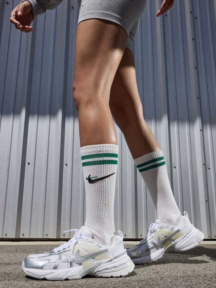 Silver and White Nike Sneakers: A Timeless Trend for 2026