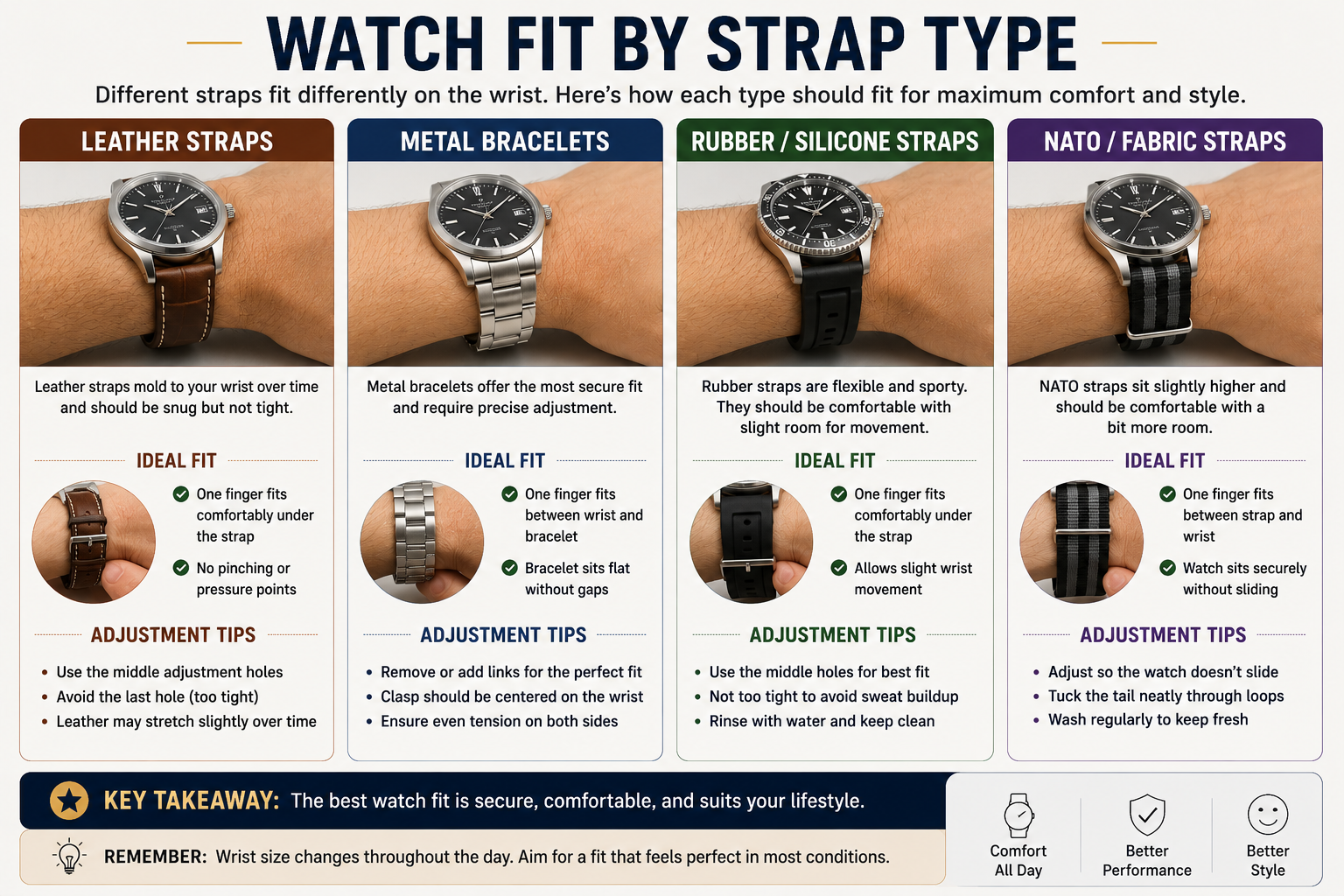 watch-fit-guide-leather-metal-rubber-nato-straps.webp