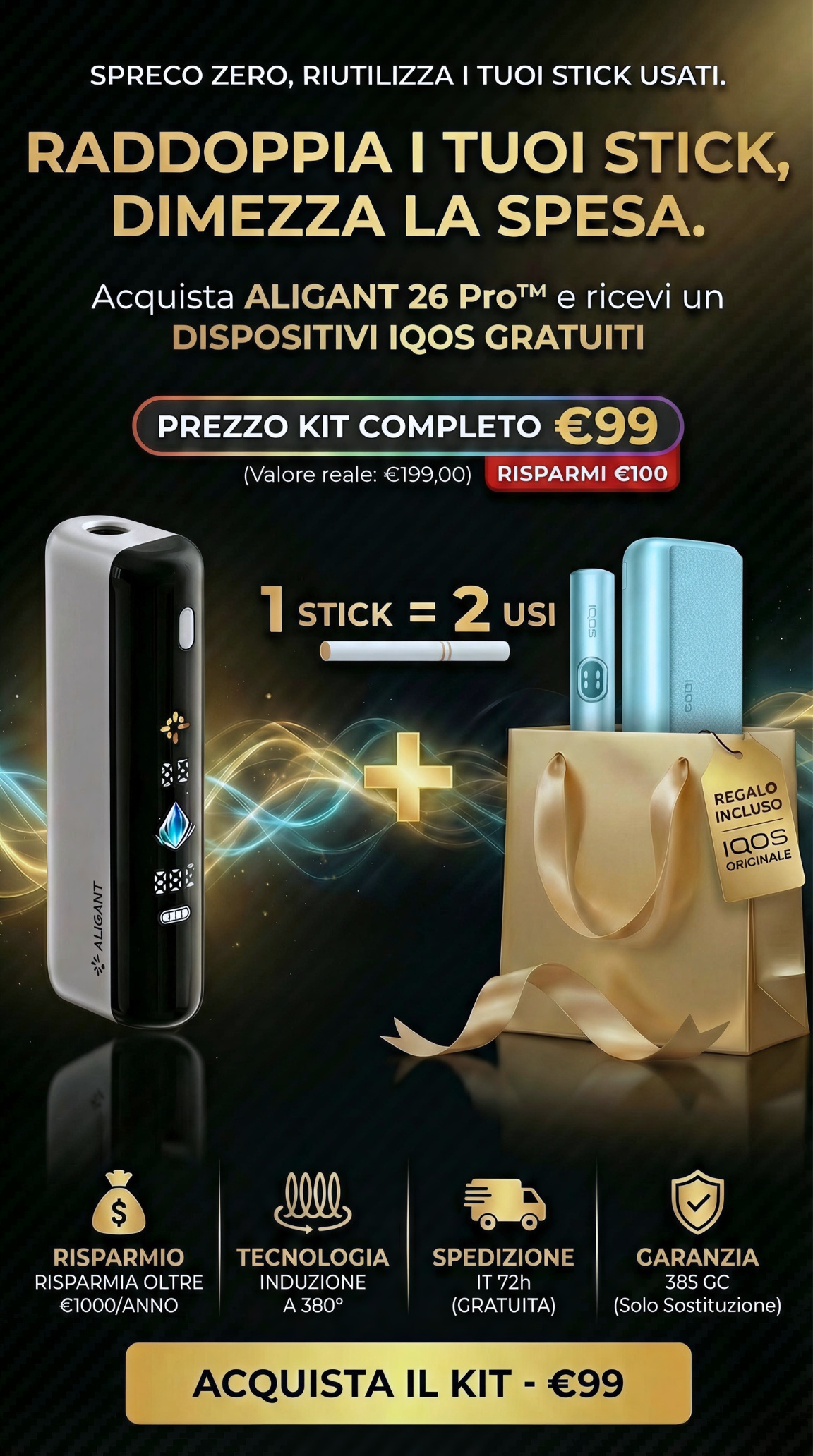 ALIGANT 26 Pro + IQOS Bundle Promo Mobile