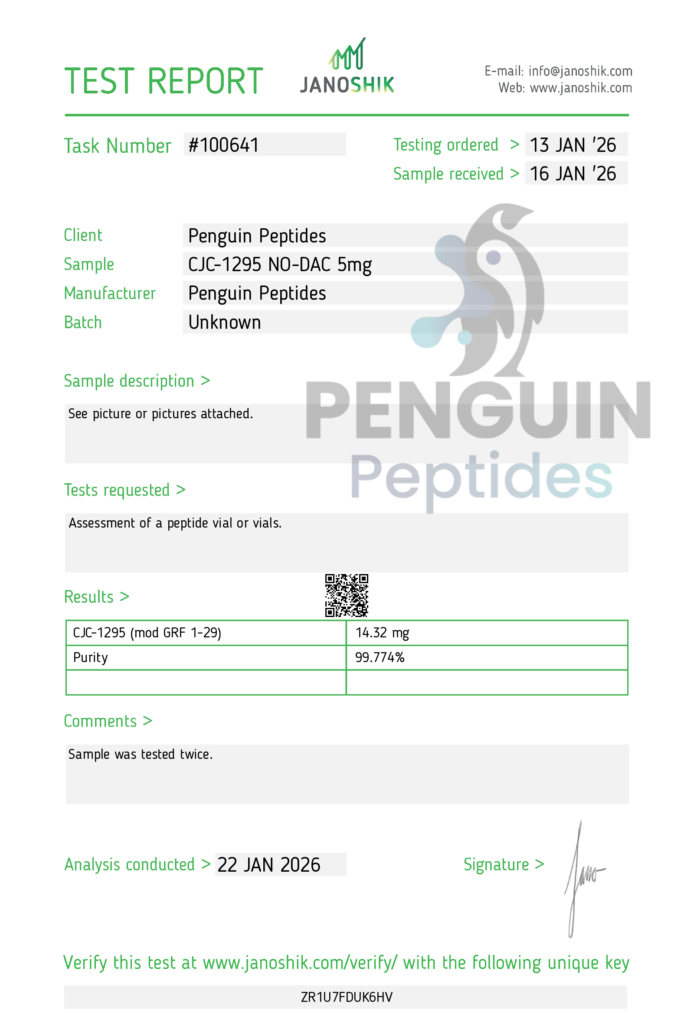 CJC No dac 5mg