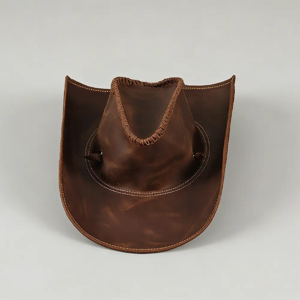 Genuine Leather Sun Hat--KissLila