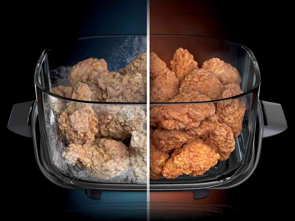 Frozen to crispy, in minutes