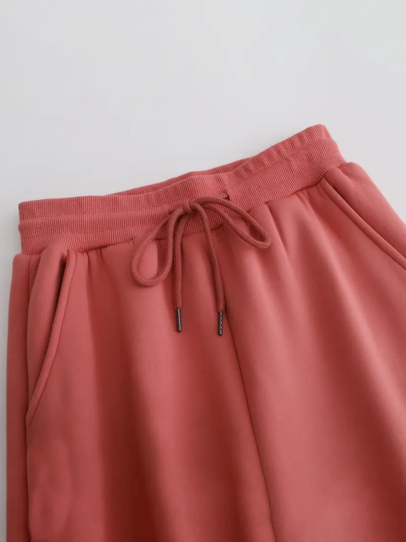 japanese and korean style casual womens heart bow print hoodie and pants set   fall winter featuring a plush design ideal for outdoor Product details 2