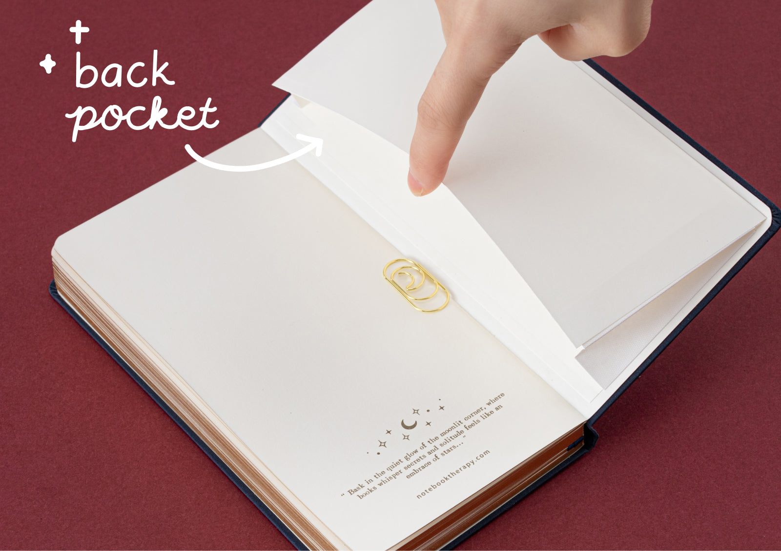 A photo of Tsuki My Moonlight Corner Travel Notebook