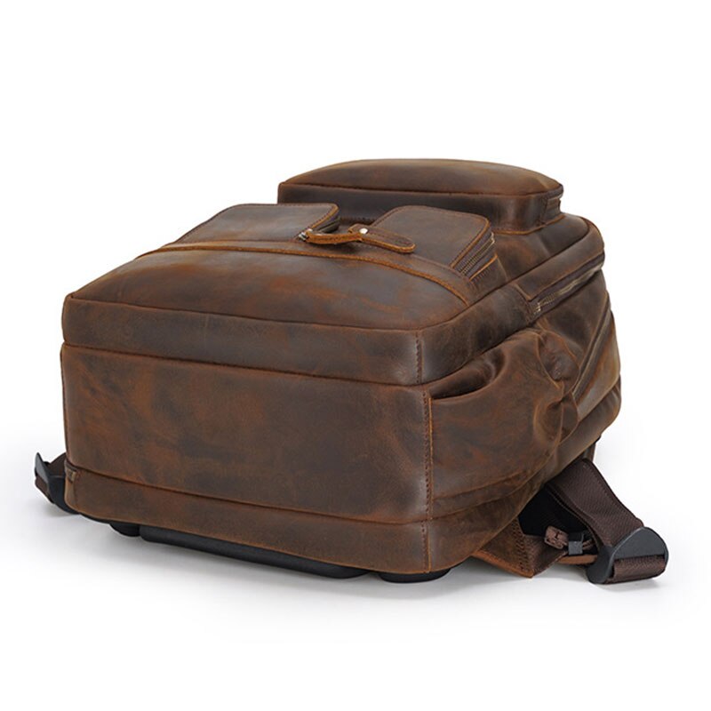 Genuine Leather Backpack Bottom&nbsp;Display