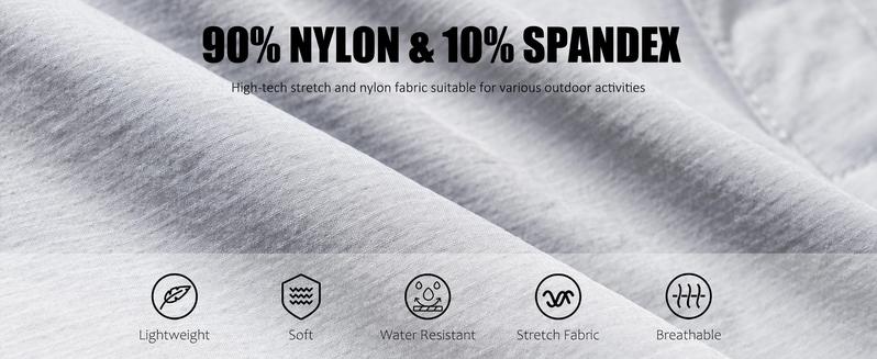 Product Introduction of MAGCOMSEN Men's Hiking Cargo Shorts 9" Quick Dry Lightweight Summer Casual Shorts for Men Work Golf Outdoor 5 Pockets Springtok 1