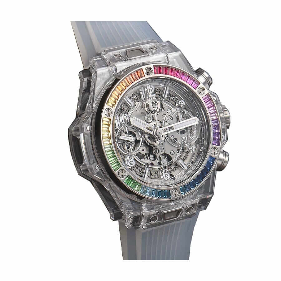 hublot big bang unico sapphire rainbow 45mm watch 411 jx 4803 rt 4099 replica1