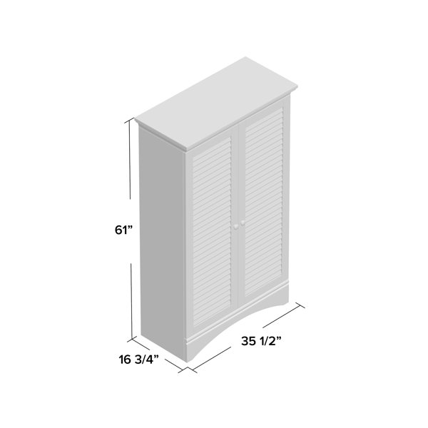 Bredevoort Manufactured Wood Armoire