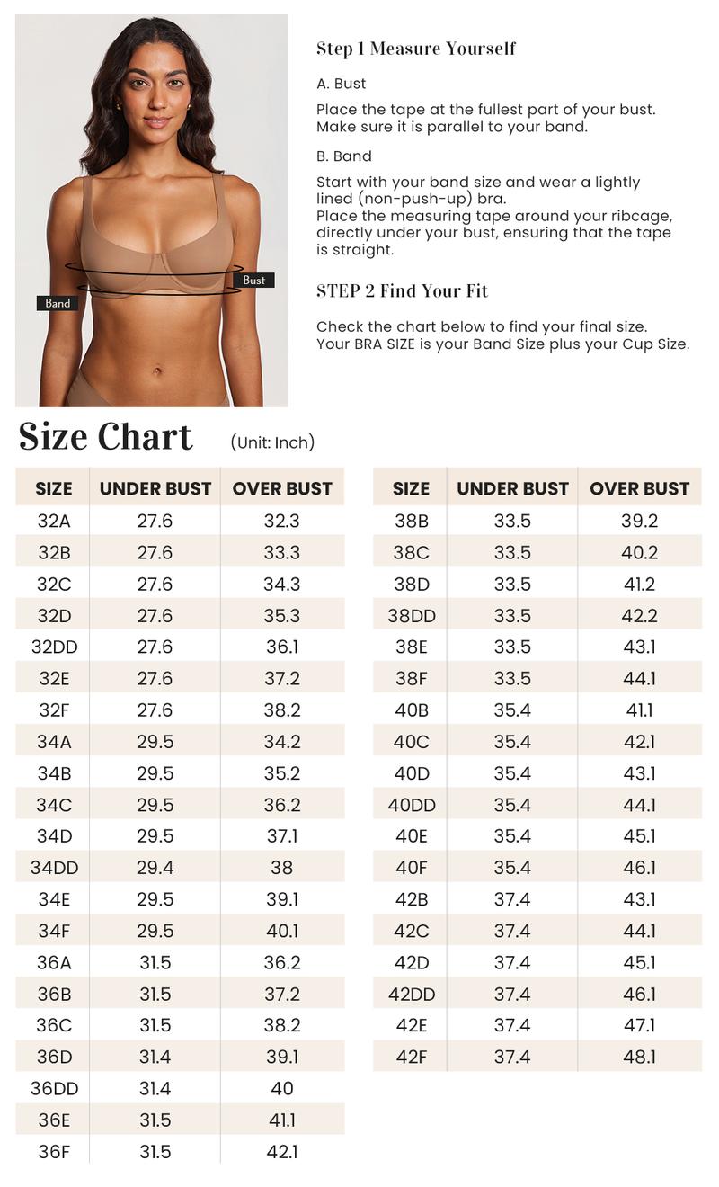 DOBREVA Women's Unlined Balconette Bra No Padded Underwire Supportive Plus Size Smooth Scoop Neck