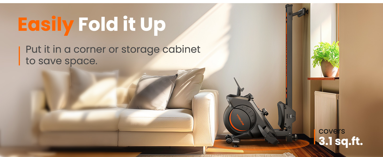 folding rowing machine