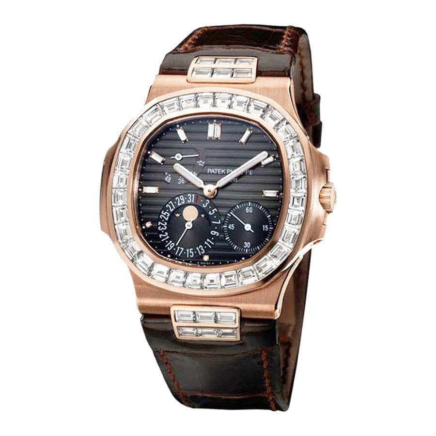 patek-philippe-nautilus-genuine-left-baguette-diamond-5724r-001-replica