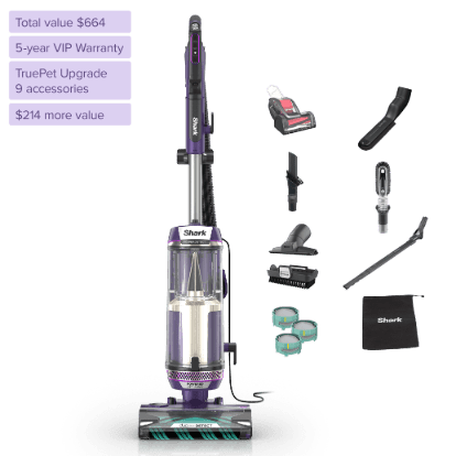 Shark® POWERDETECT™ Upright Vacuum with TruePet Upgrade Bundle
