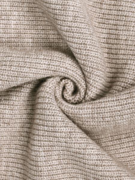 Women's Raglan Sleeve Split Sweater & Elastic Waist Pants Set, Basic Round Neck Top & Pants Sweater Set, Women's Autumn & Winter Clothing for Daily Wear.