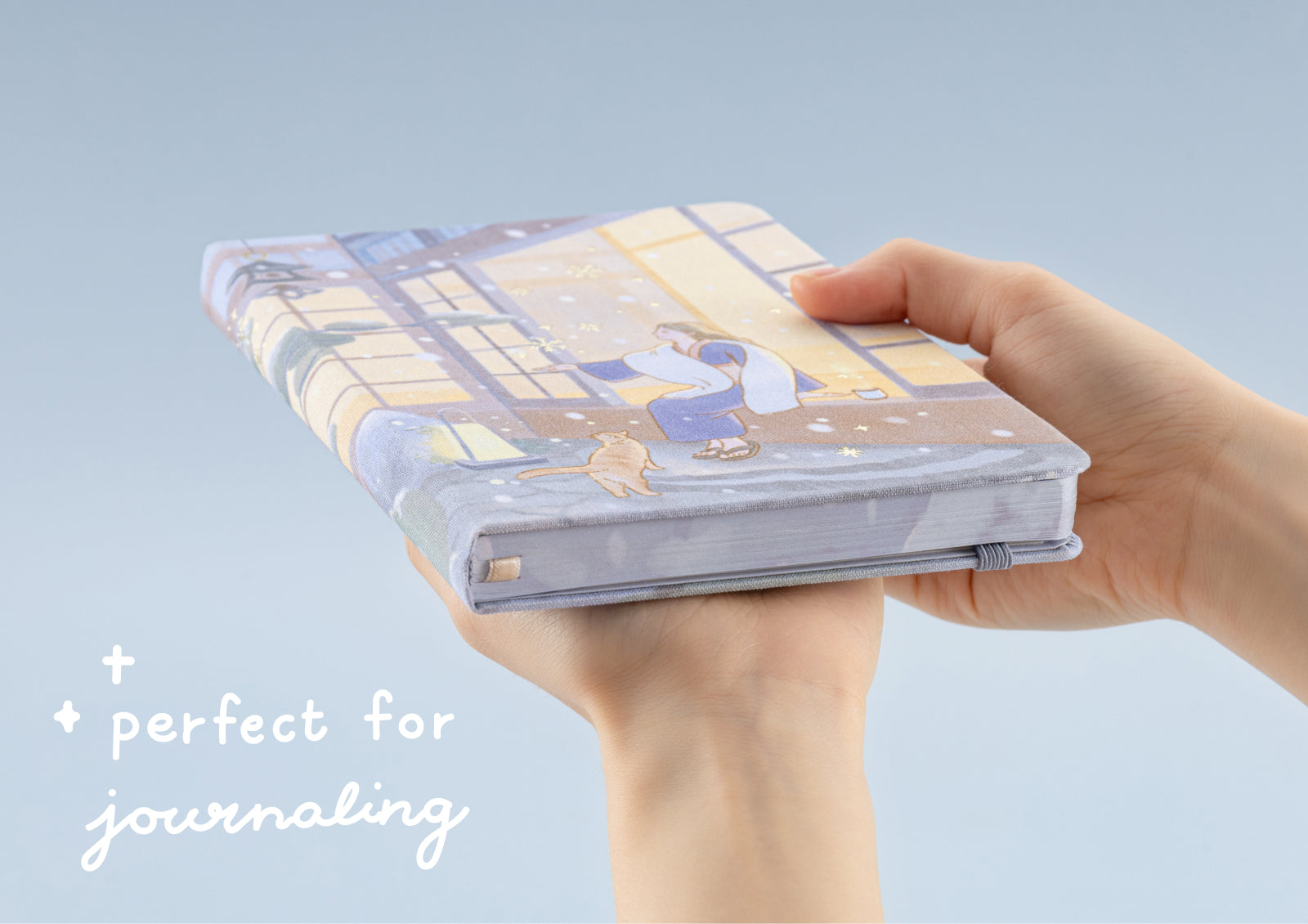 Tsuki Four Seasons: Winter Edition 2024 bullet Journal with the box and sticker