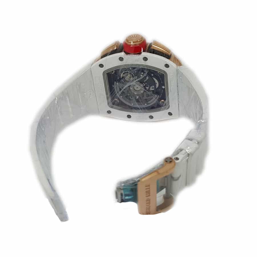 richard mille rm 011 fm flyback chronograph white demon limited