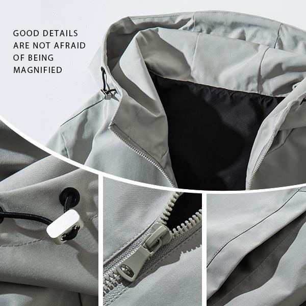 Zip Up Hoodie Vintage Washed Hoodies Streetwear Hooded Sweatshirts Jackets Unisex zip up hoodie Casual Fashion