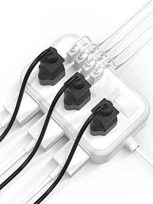 multi plug extension cord plug usb power strip flat electrical prong essentials foot adapter