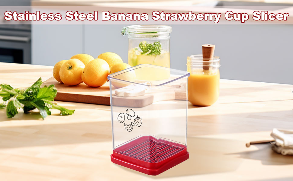 Strawberry Slicer Kitchen Gadget