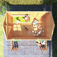 easy set up wooden playhouse