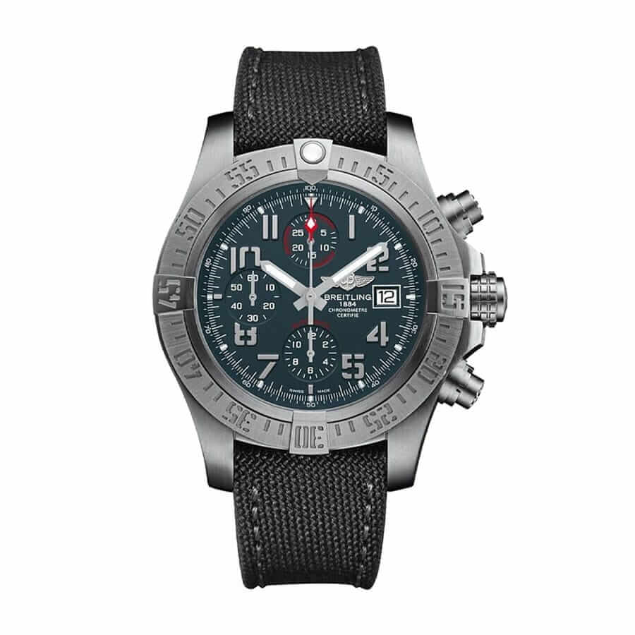 breitling avenger bandit chronograph automatic titanium grey dial e1338310 m534 253s replica
