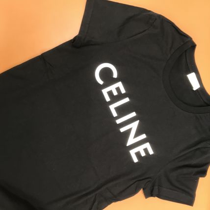 CELINE Tシャツカットソー 送料込【CELINE】 セレブも愛用 クルーネック ロゴTシャツ(7)