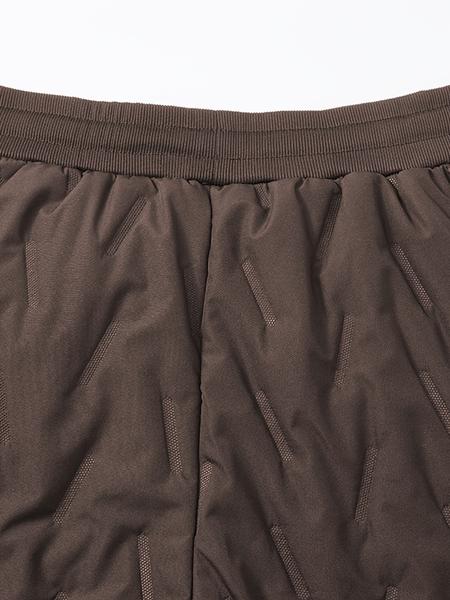 Men's Fleece Lined Casual Pants, Drawstring Waist, Zipper Pockets, Windproof Thick Fabric, Fall & Winter Outdoor Wear Men's Fleece Lined Casual Pants, Drawstring Waist, Zipper Pockets, Windproof Thick Fabric, Fall & Winter Outdoor Wear