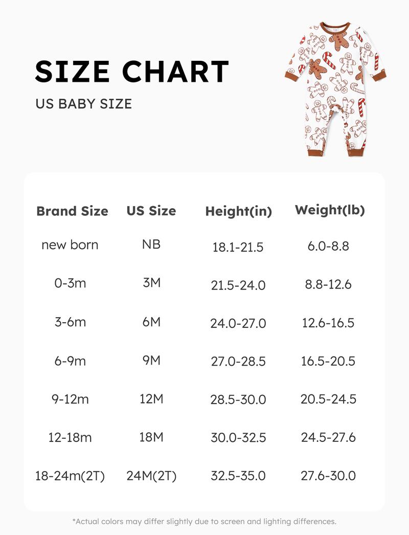 PatPat Christmas Pajamas Soft & Stretchy Family Matching  Long Sleeve Sets Cookie Baking Crew Patterned Sleepwear for Women Men Couples Adult Kids,Cute Pajama,Cozy Pajamas ,Flame Resistant,autumntok,wintertok,BFCM Early Bird