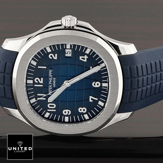Patek Philippe Blue Dial Bracelet Replica grey background