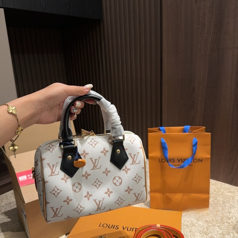 Louis Vuitton Speedy Bandoulière 20 Monogram Dune Coated Canvas 20cm M46906 - Image 2