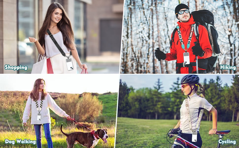 clip and go phone strap with wallet