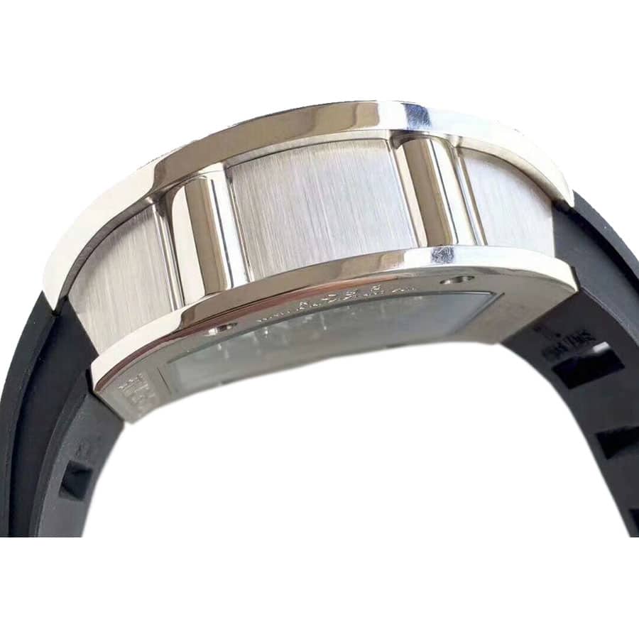 richard mille rm018 tourbillon hommage a boucheron n stainless steel yellow skeleton dial