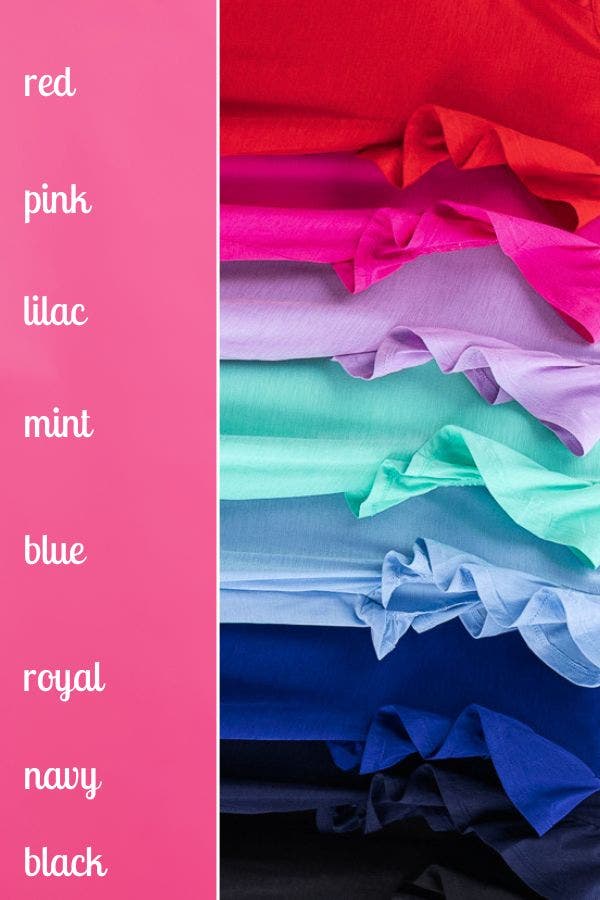 Dear Scarlett Lizzy 純色防皺飄逸短袖上衣 | S - 3X