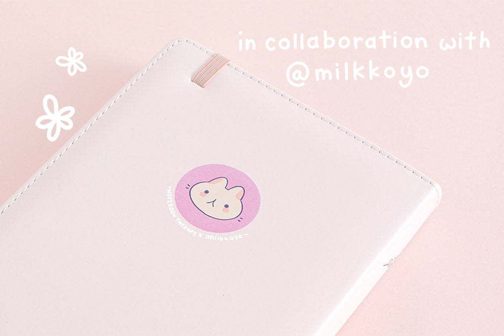 spring notebook in collaboration with milkkoyo