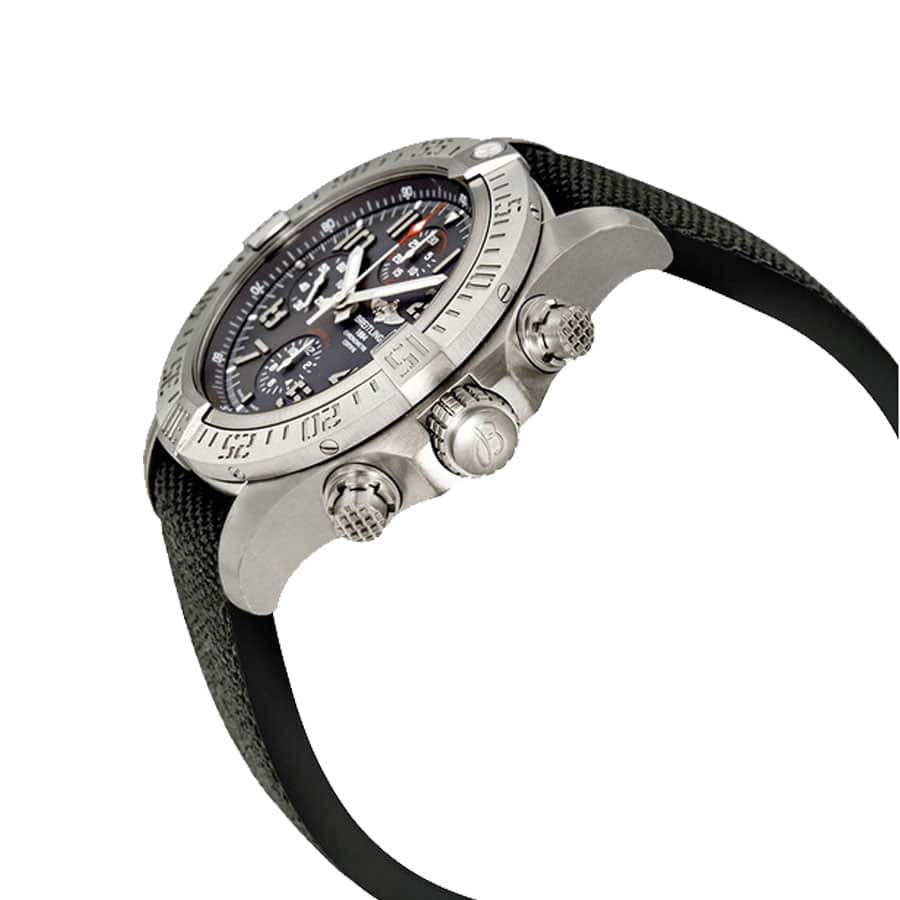 breitling avenger bandit chronograph automatic titanium grey dial