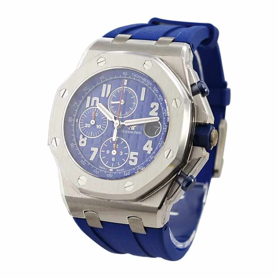 audemars piguet royal oak offshore blue dial 26470st oo a027ca 01