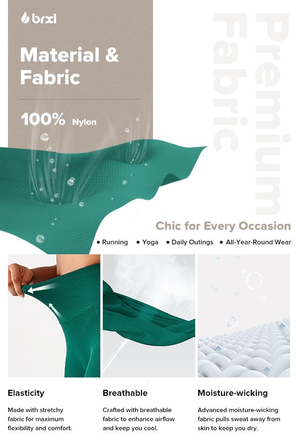 BRXL High-Waisted Yoga Pants for Women - Seamless Tummy Control fall Outfits& Butt Lifting Workout Leggings  #Parati #GymWorkout #TikTokMadeMeBuyIt #outdoorfun#warmupforholiday-3