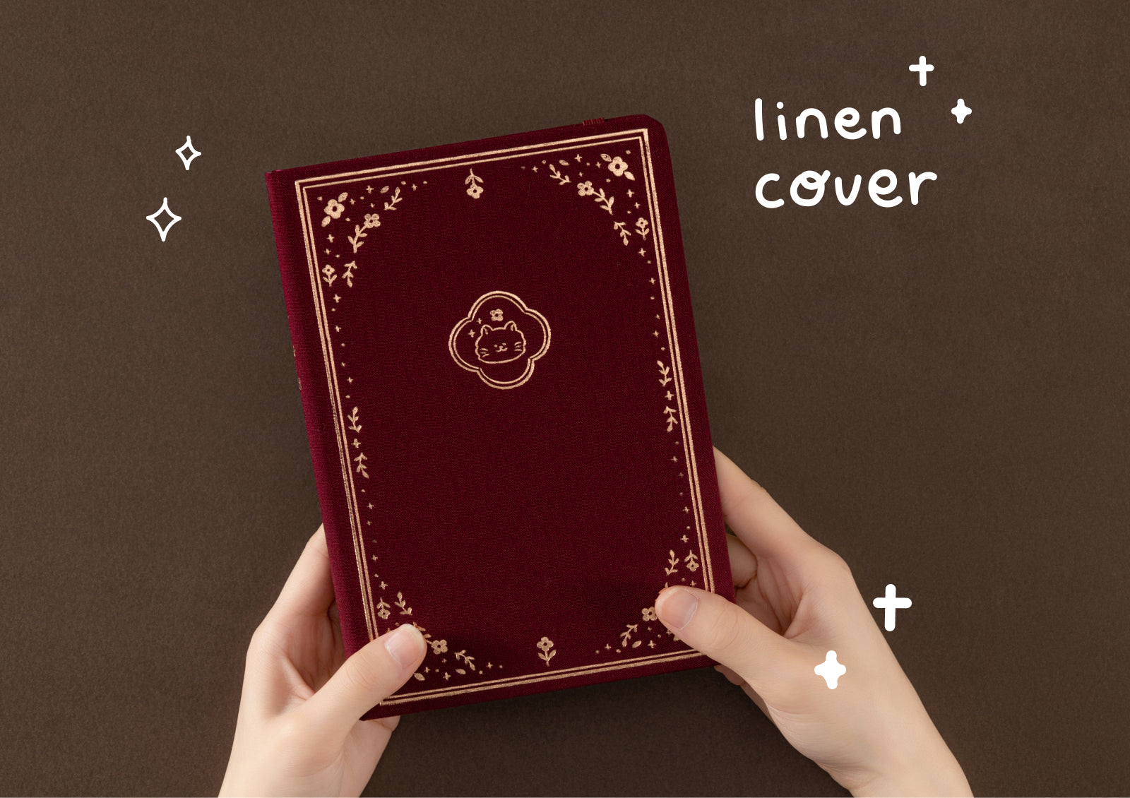 Tsuki Neko Dreams Neko Bouquet Notebook shown with Sleepy Neko and Moonlit Neko editions from the same collection.