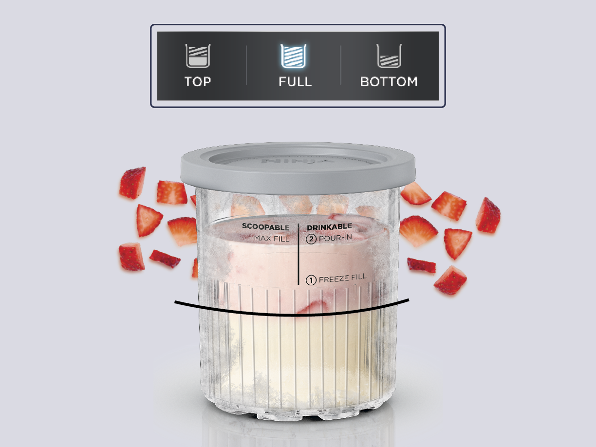 Two flavors, one XL tub