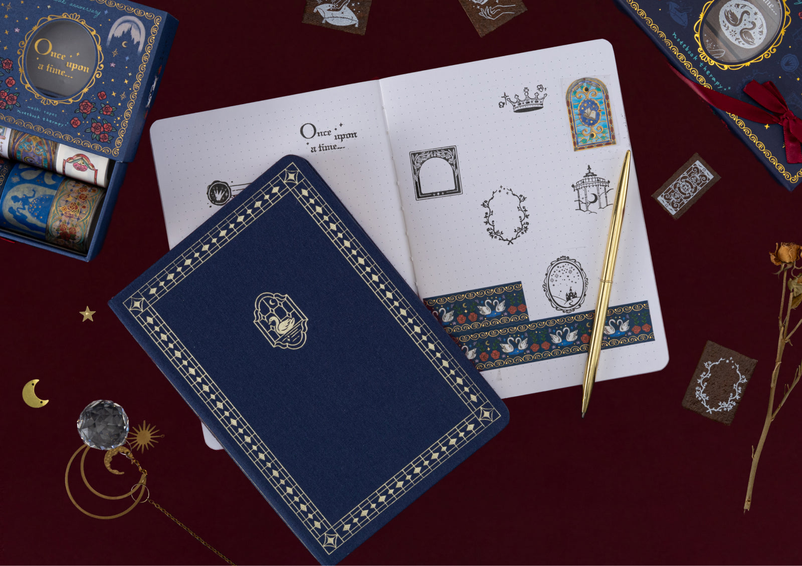 A photo of Tsuki Once Upon a Time stamp set