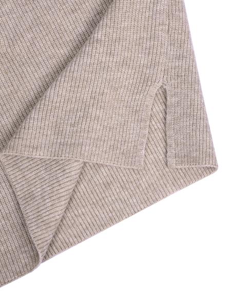 Women's Raglan Sleeve Split Sweater & Elastic Waist Pants Set, Basic Round Neck Top & Pants Sweater Set, Women's Autumn & Winter Clothing for Daily Wear.