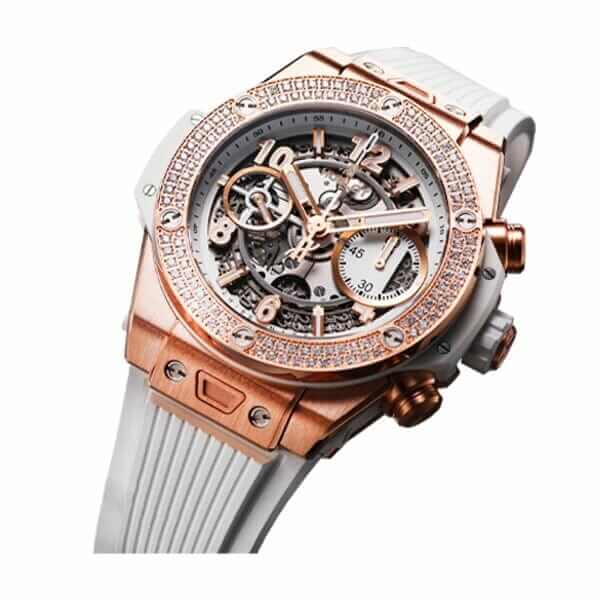 hublot big bang unico rose gold baguettes 411 jx 4802 rt 1904 replica33 2