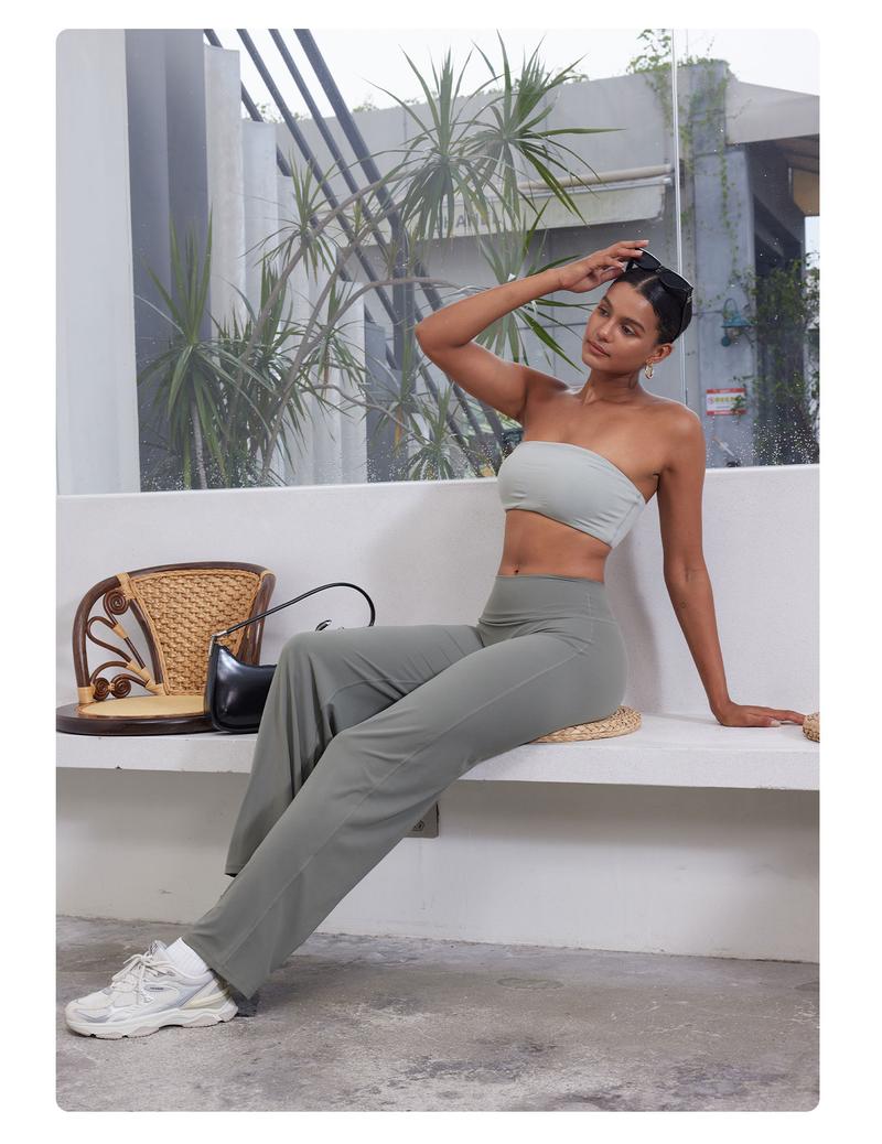 YEOREO CoreFlex Workout Leggings Womens No Front Seam Straight Leggings High Waist Buttery Eddiy Gym Yoga Pants #Outdoorfun