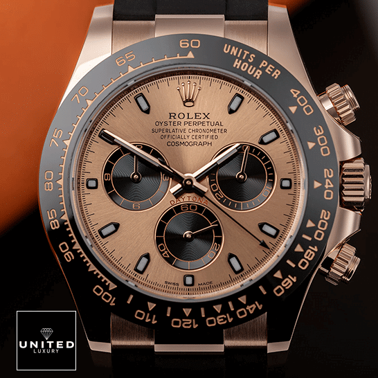 Rolex Daytona Cosmograph 116515LN Rose Gold Dial Replica