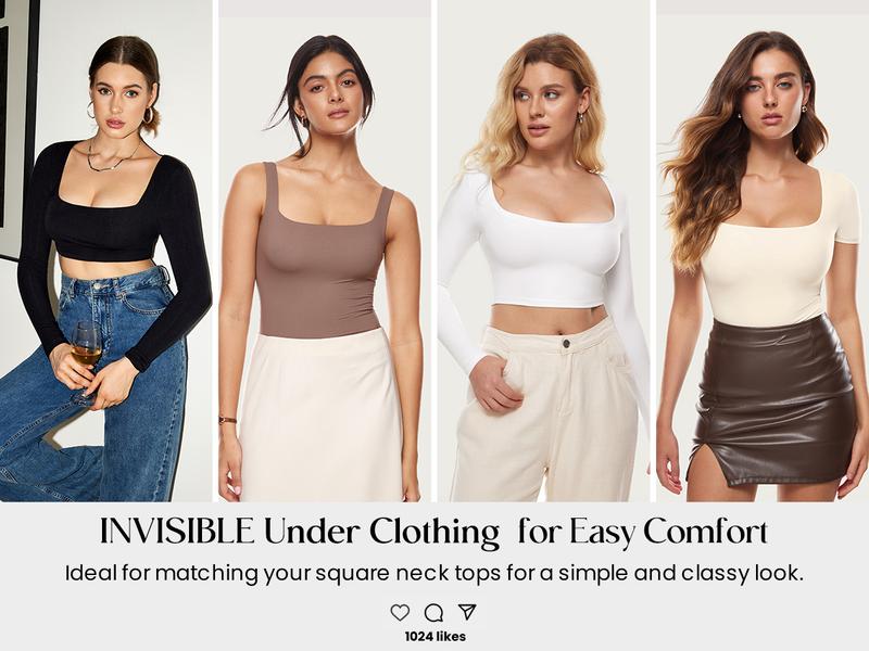 DOBREVA Women's Unlined Balconette Bra No Padded Underwire Supportive Plus Size Smooth Scoop Neck