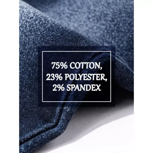 Men's Flex Stretch Slim Straight Jeans (Sizes, 30-42) - Picture 5 of 11