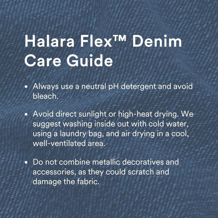 Halara Flex High Waisted Multiple Pockets Baggy Wide Leg Washed Stretchy Knit Casual Jeans#TikTokShopBacktoSchool