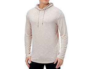 men's athletic hoodies/workout sweatshirts for men/golf hoodie/lightweight hooded shirt