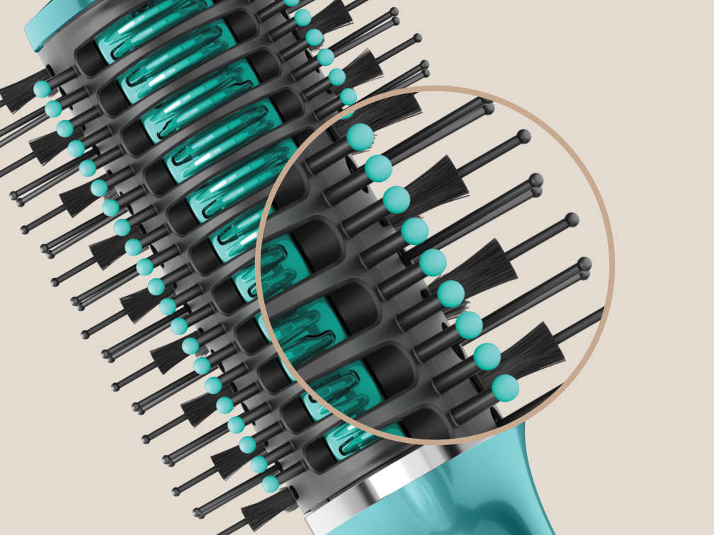 Nylon & boar bristles