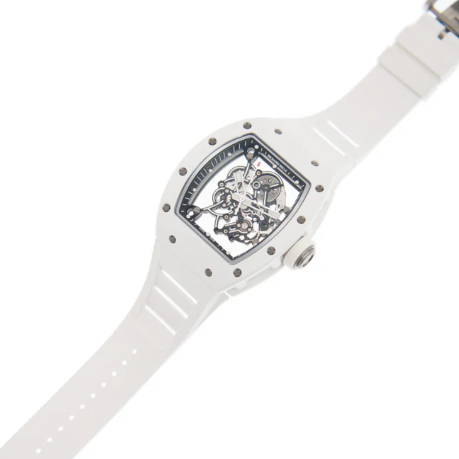 richard mille white watch